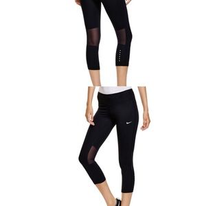 Nike crop mesh leggings NWOT
